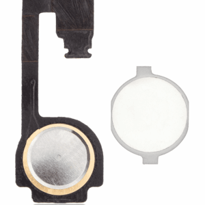 Home Button With Flex For iPhone 4 (White)
