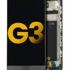 LCD Assembly With Frame For LG G3 (Refurbished) (Black)