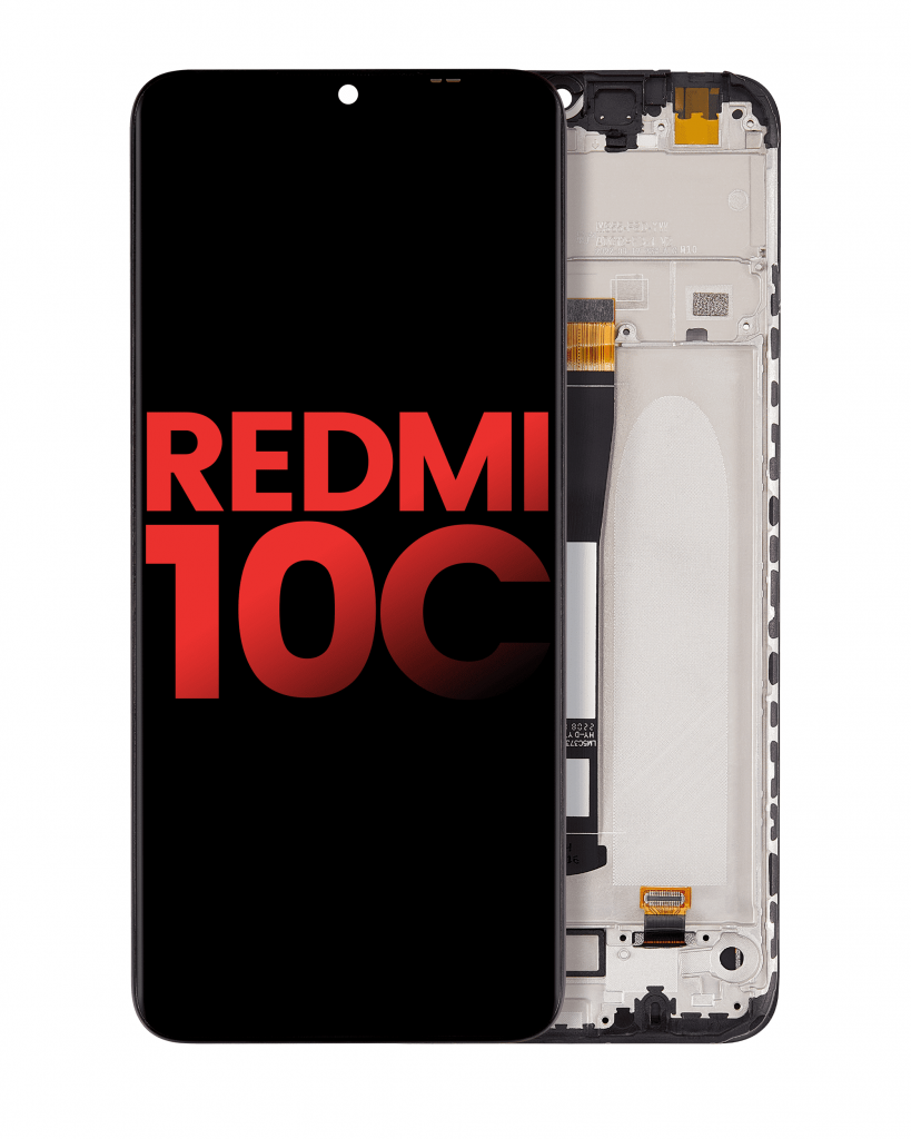 LCD Assembly With Frame For Xiaomi Redmi 10C (Aftermarket Plus) (All Colors)
