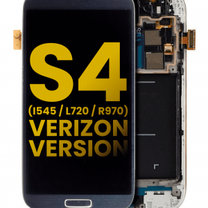 OLED Assembly With Frame For Samsung Galaxy S4 (i545 / L720 / R970) (Verizon & Sprint) (Refurbished) (Black)