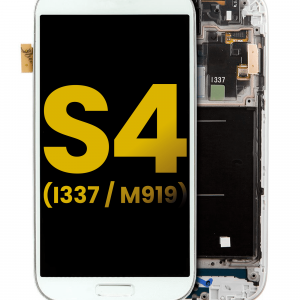 OLED Assembly With Frame For Samsung Galaxy S4 (I337 / M919) (AT&T & T-Mobile / Straight Talk) (Refurbished) (White)