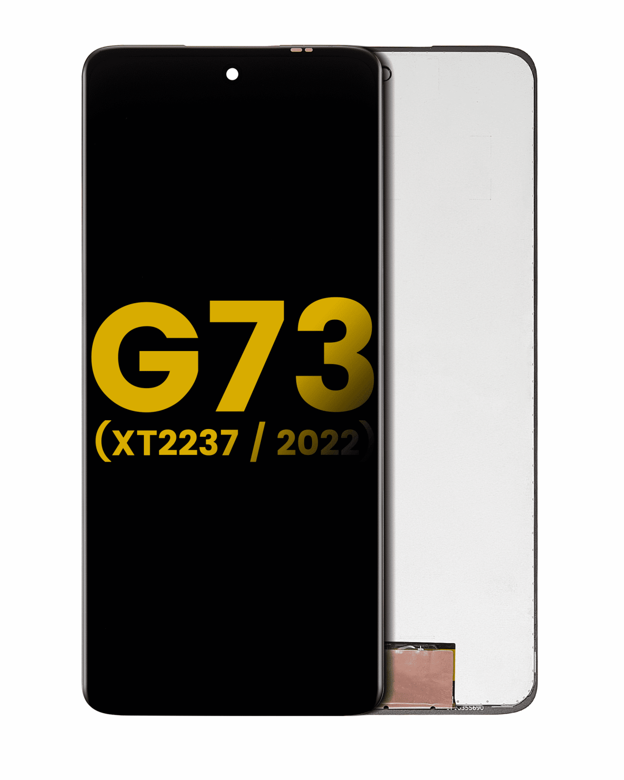 LCD Assembly Without Frame For Motorola Moto G73 (XT2237 / 2022) (Refurbished) (All Colors)