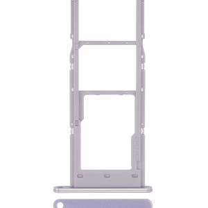 Dual Sim Card Tray For Samsung Galaxy A14 5G (A146F / 2023) (Silver)