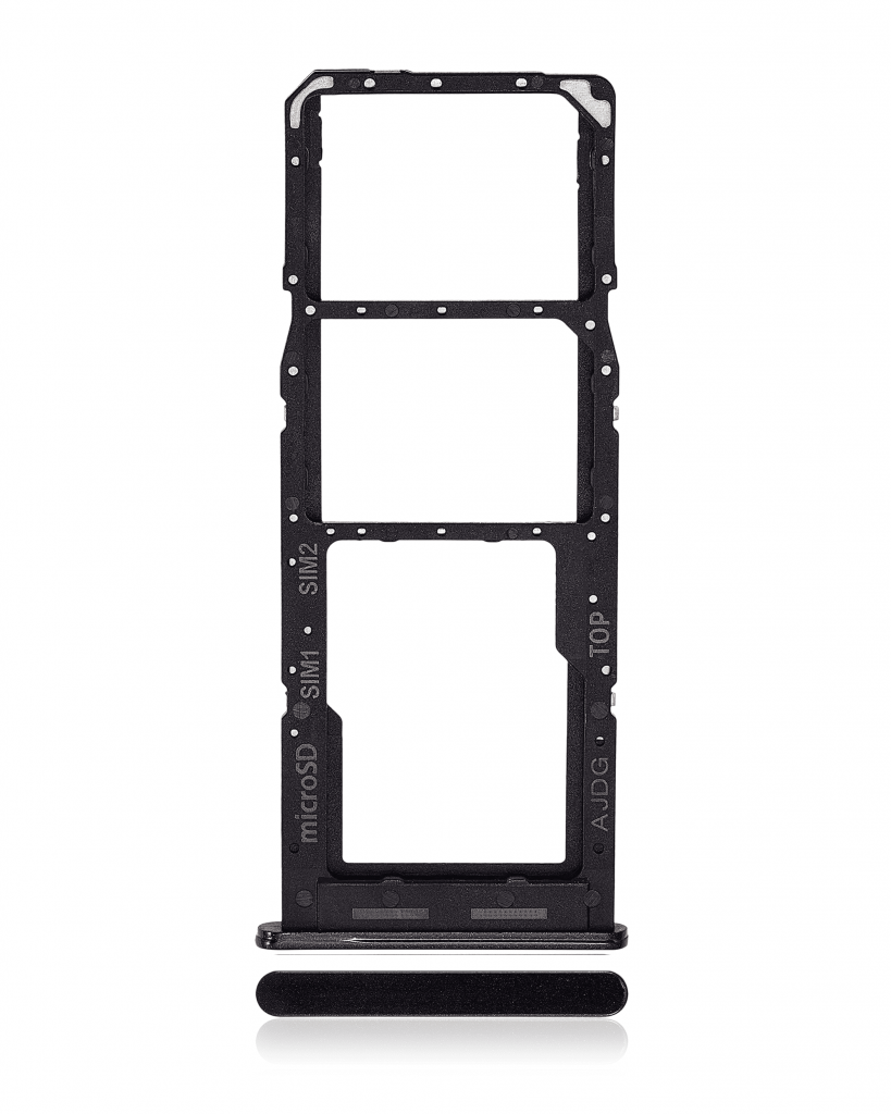 Dual Sim Card Tray For Samsung Galaxy A04S (A047 / 2022) (Black)