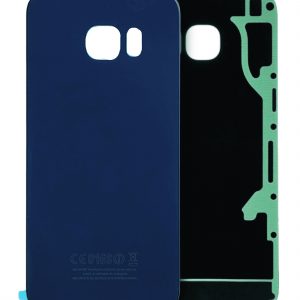 Back Cover Glass For Samsung Galaxy S6 Edge (Service Pack) (Black Sapphire)