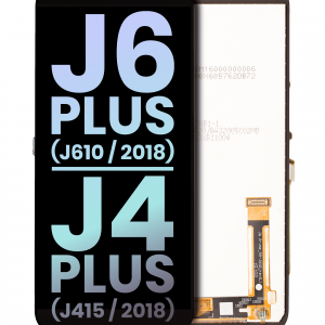 LCD Assembly Without Frame For Samsung Galaxy J6 Plus (J610 / 2018) / J4 Plus (J415 / 2018) (Service Pack) (Black)