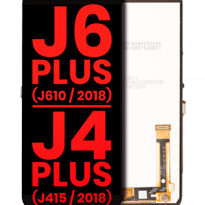 LCD Assembly Without Frame For Samsung Galaxy J6 Plus (J610 / 2018) / J4 Plus (J415 / 2018) (Aftermarket Plus) (Black)