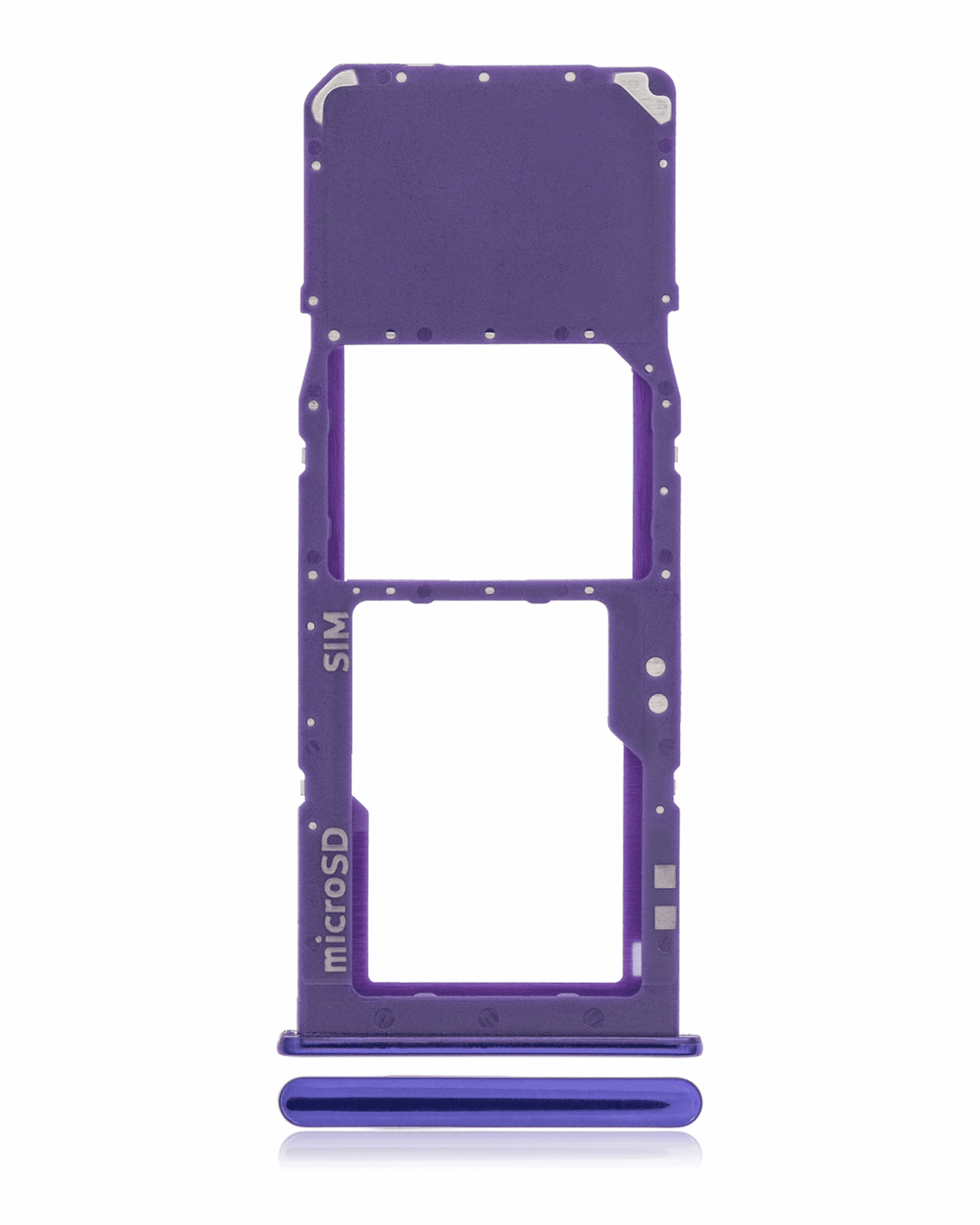 Single Sim Card Tray For Samsung Galaxy A30S (A307 / 2019) (Violet)