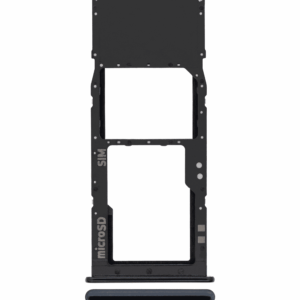 Single Sim Card Tray For Samsung Galaxy A30S (A307 / 2019) (Black)