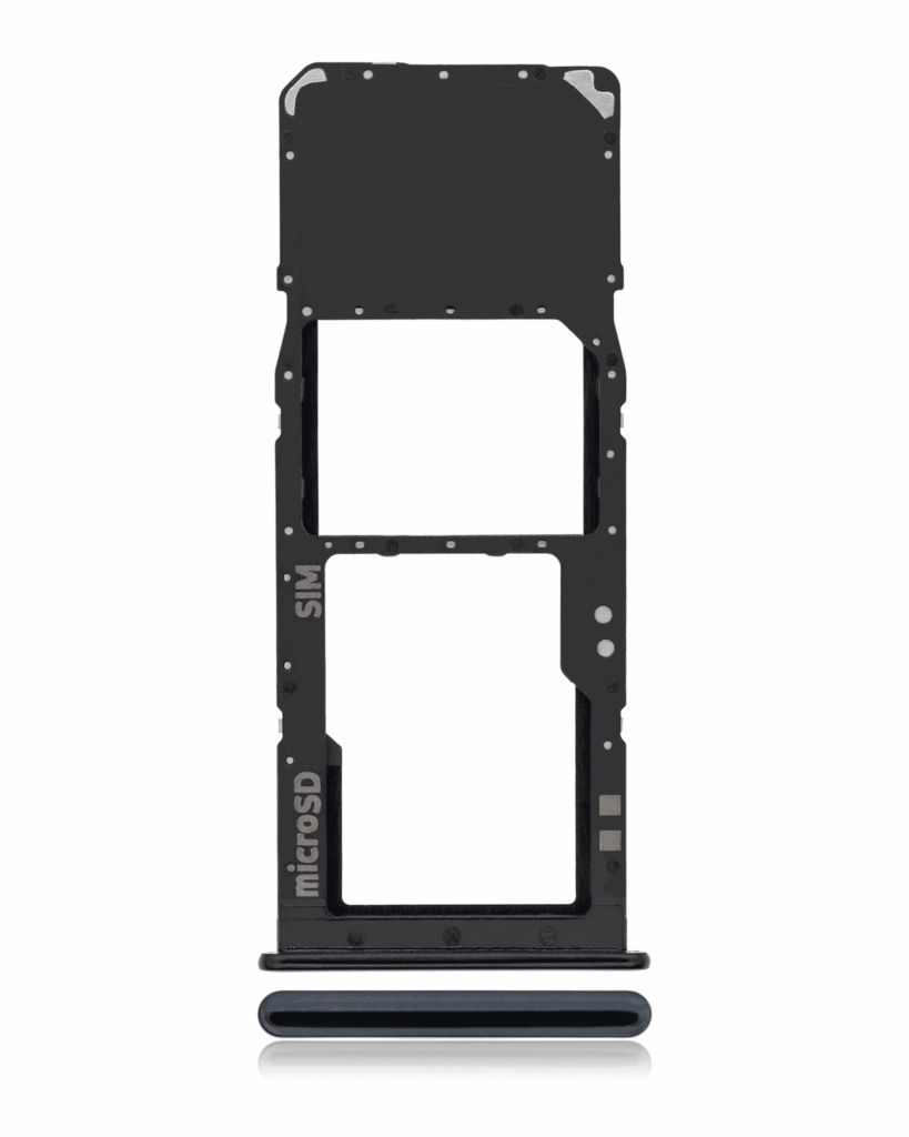 Single Sim Card Tray For Samsung Galaxy A30S (A307 / 2019) (Black)
