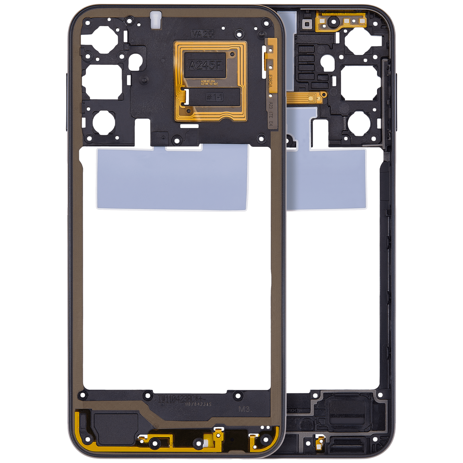 Mid-Frame Housing For Samsung Galaxy A24 4G (A245 / 2023) (Black)