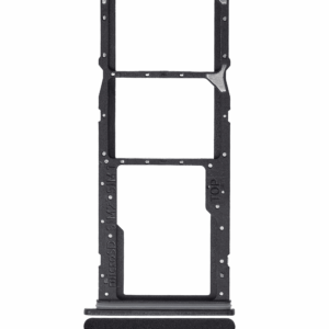 Dual Sim Card Tray For Samsung Galaxy A03 Core (A032 / 2021) (Black)