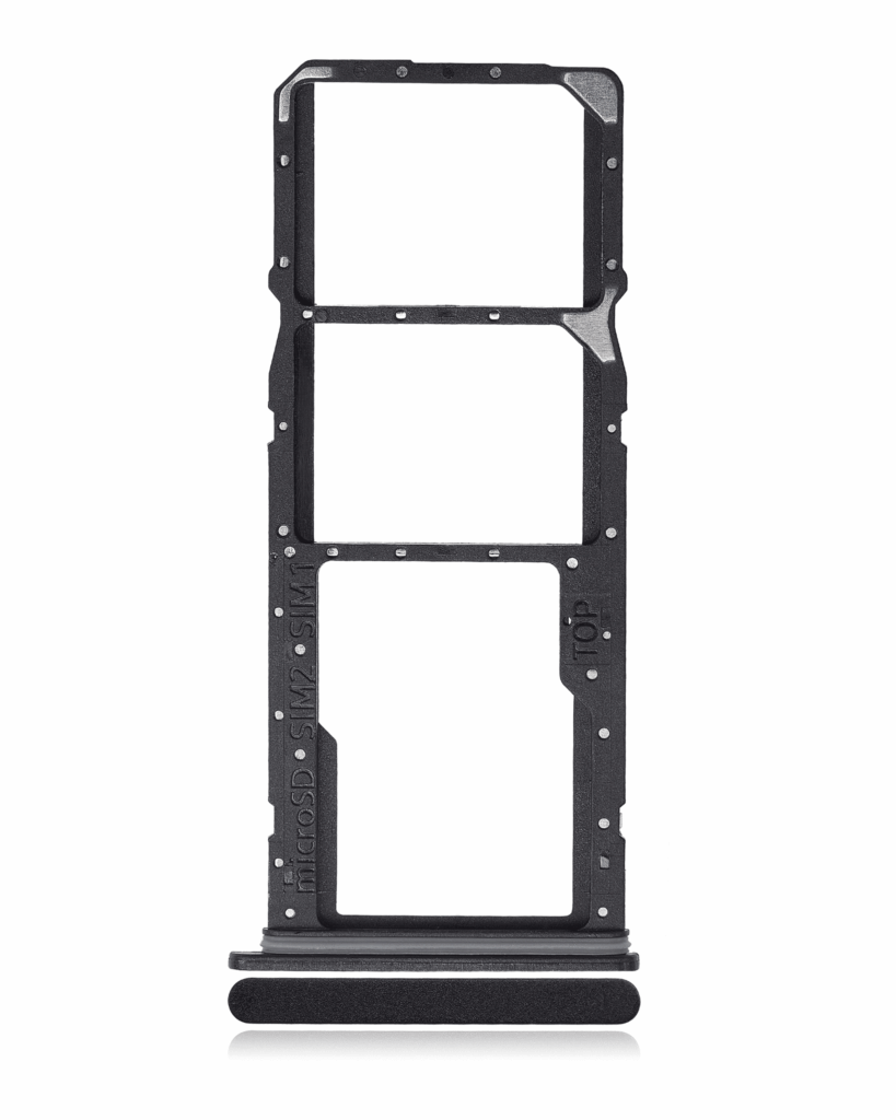 Dual Sim Card Tray For Samsung Galaxy A03 Core (A032 / 2021) (Black)