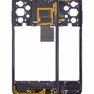 Mid-Frame Housing For Samsung Galaxy A23 (A235 / 2022) (Black)