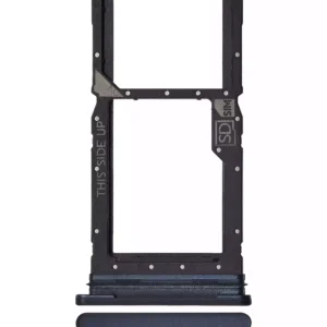 Single Sim Card Tray For Motorola Moto G Stylus 5G (XT2315 / 2023) (Cosmic Black) (Premium)