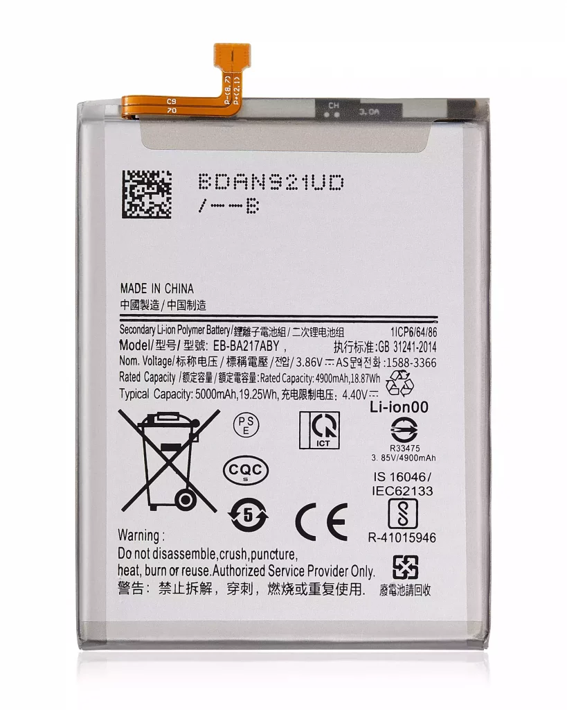 Replacement Battery For Samsung Galaxy A02 (A022) / A21s (A217) / A12 (A125) / A12 Nacho (A127) / A13 5G (A136U) / A13 (A135) / A04s (A047)/F13 (E135)/A13s (A137)/A13 4G (A135)