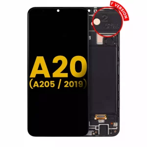 OLED Assembly With Frame For Samsung Galaxy A20 (A205 / 2019) (F Version) (Refurbished) (All Colors)