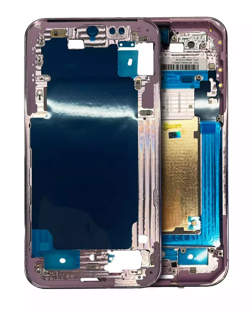 Mid-Frame Housing For Google Pixel 9 Pro XL (Genuine OEM) (Rose Quartz)