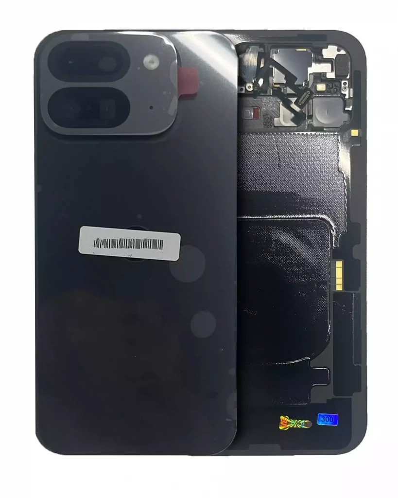 Back Cover For Google Pixel 9 Pro Fold (Genuine OEM) (Obsidian)