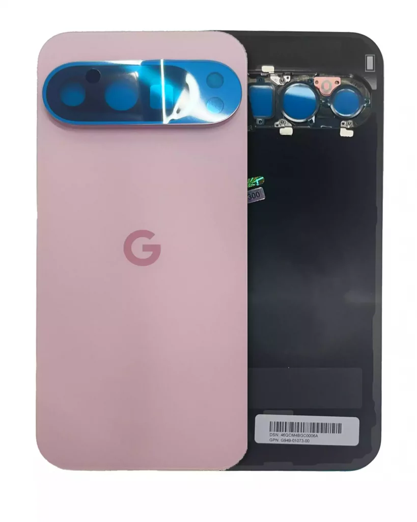 Back Cover For Google Pixel 9 Pro (Genuine OEM) (Rose Quartz)