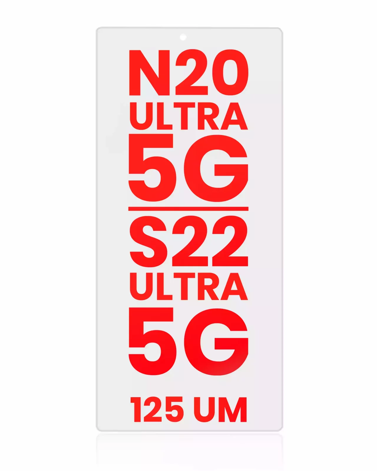 OCA For Samsung Galaxy Note 20 Ultra 5G / S22 Ultra 5G (10 Pack) (125um)