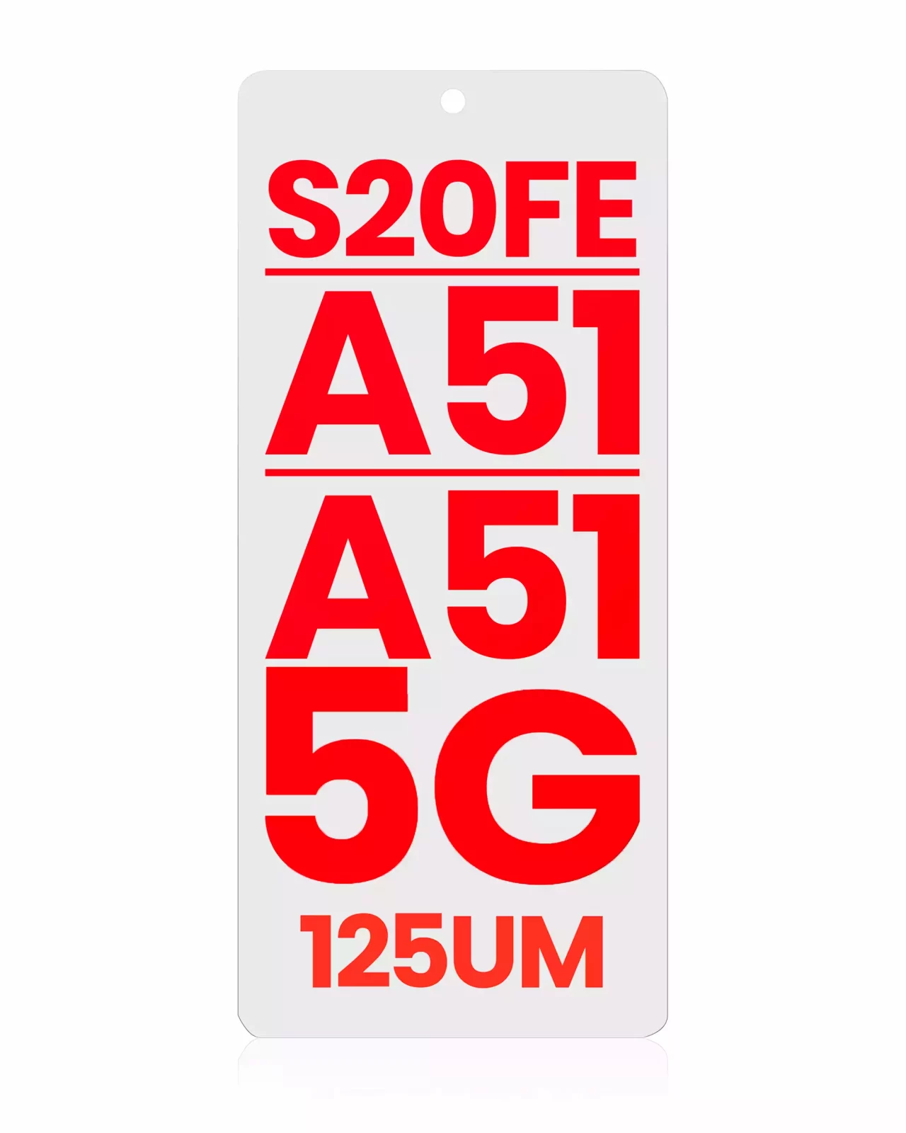 OCA For Samsung Galaxy S20 FE / A51 / A51 5G (10 Pack)