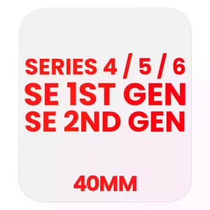 OCA For Watch Series 4 / 5 / SE (1st / 2nd Gen) / Series 6 (40MM) (10 Pack)