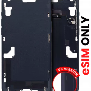 Mid-Frame Housing W/ Small Parts For iPhone 14 Plus (US Version) (Aftermarket Plus) (Midnight)