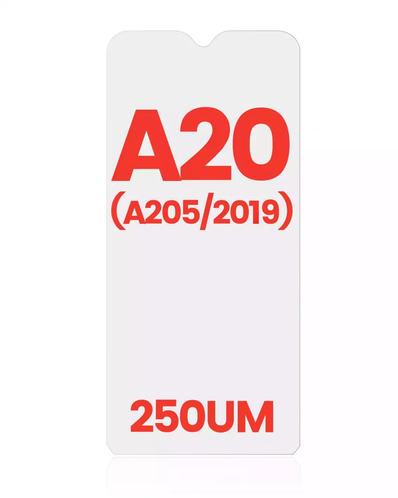 OCA For Samsung Galaxy A20 (A205 / 2019) (10 Pack) (250um)