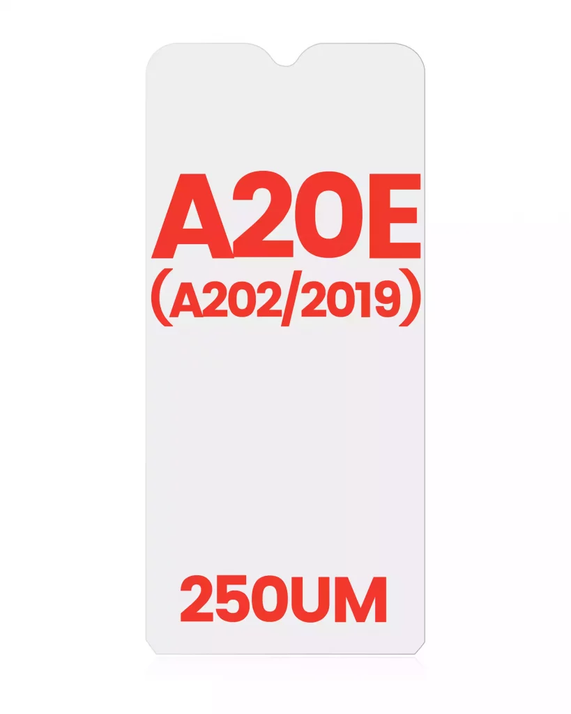 OCA For Samsung Galaxy A20E (A202 / 2019) (10 Pack) (250um)