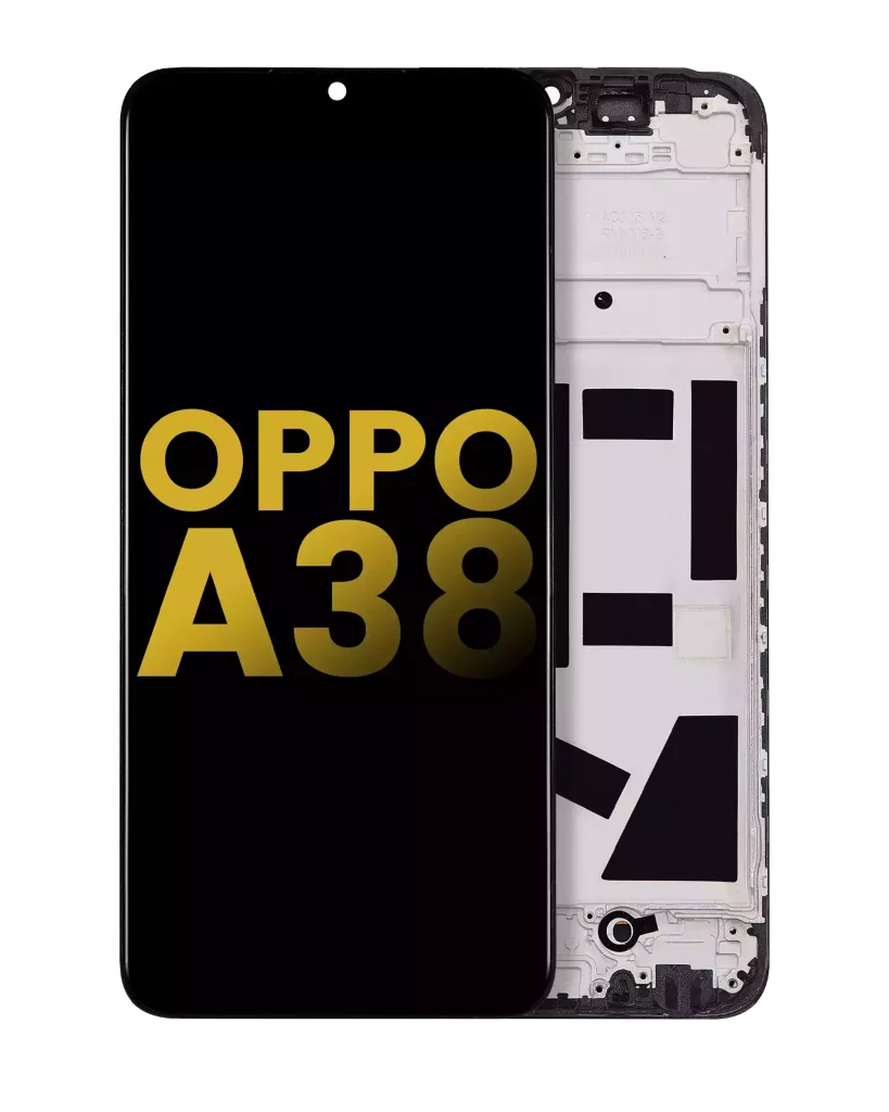 LCD Assembly With Frame For OPPO A38 (Refurbished) (All Colors)