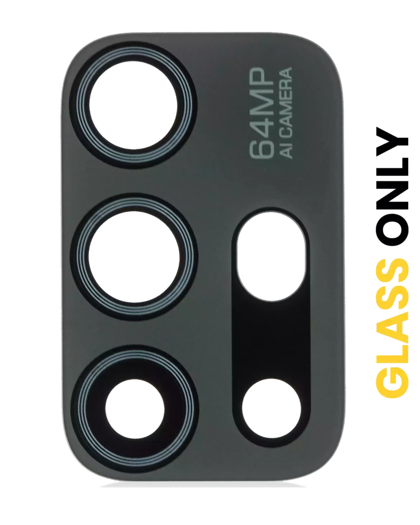 Back Camera Lens (Glass Only) With Adhesive For Motorola Moto G30 (XT2129 / 2021) (Phantom Black)