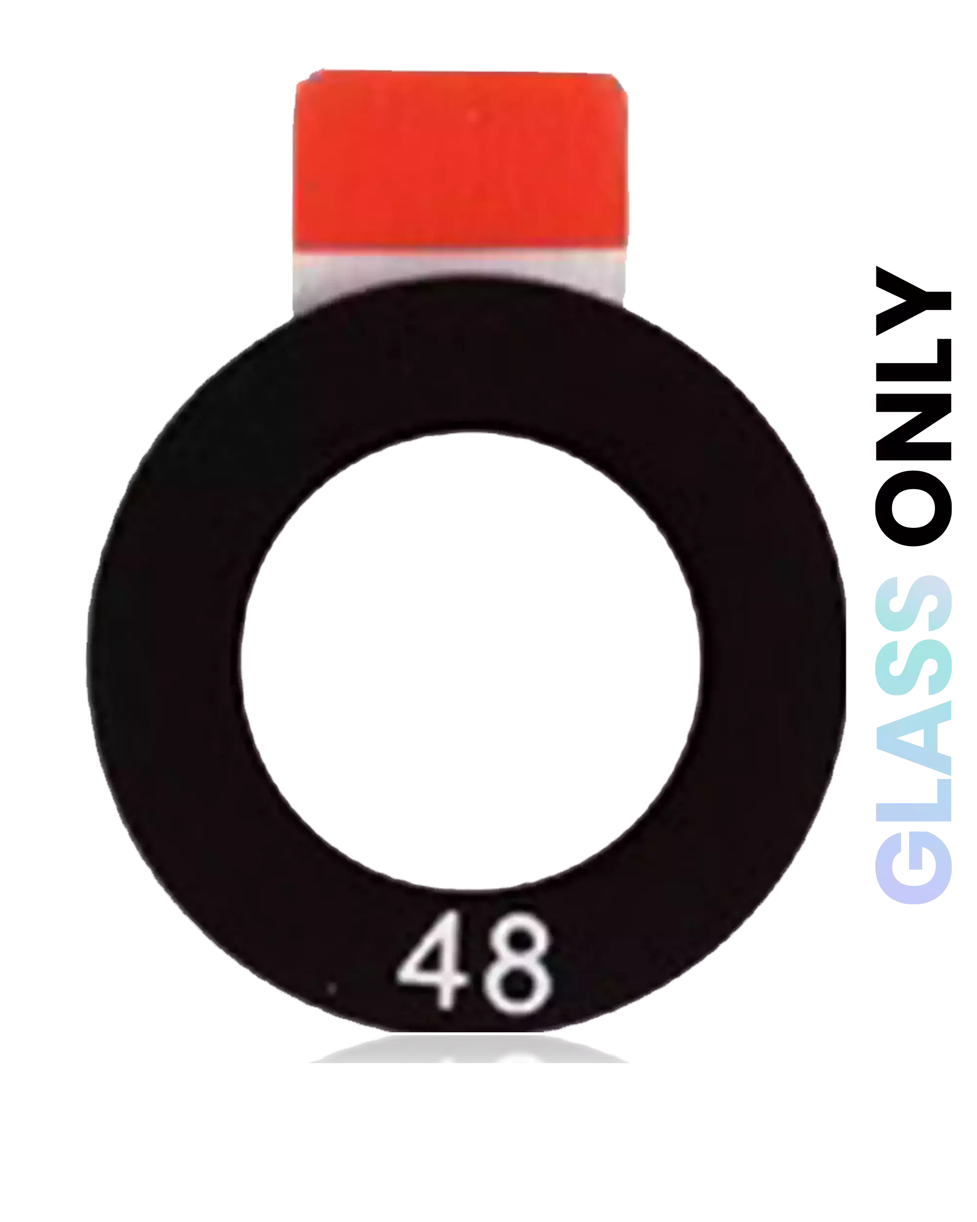 Back Camera Lens (Main) (Glass Only) For Motorola One 5G (XT2075-1 / 2020) (1 Piece Set) (Genuine OEM)