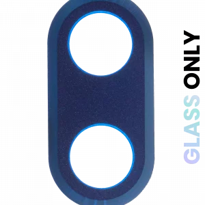 Back Camera Lens (Glass Only) With Adhesive For Moto One Hyper (XT2027-1 / 2020) (Genuine OEM) (Deepsea Blue)