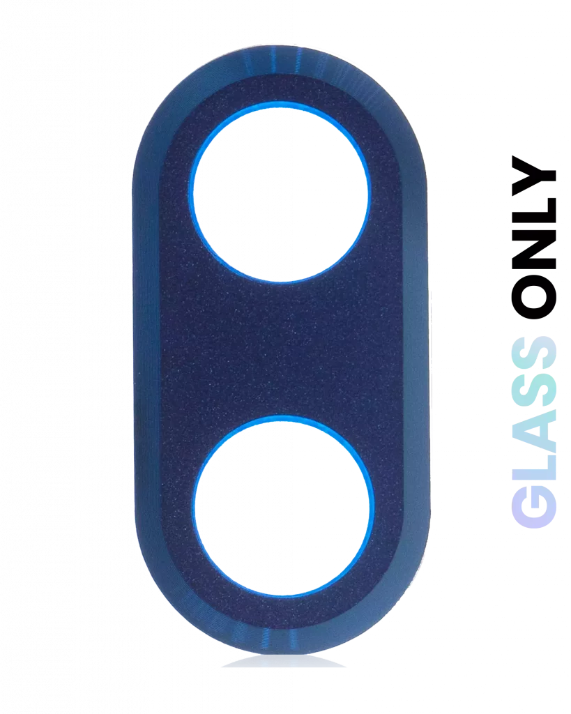 Back Camera Lens (Glass Only) With Adhesive For Moto One Hyper (XT2027-1 / 2020) (Genuine OEM) (Deepsea Blue)