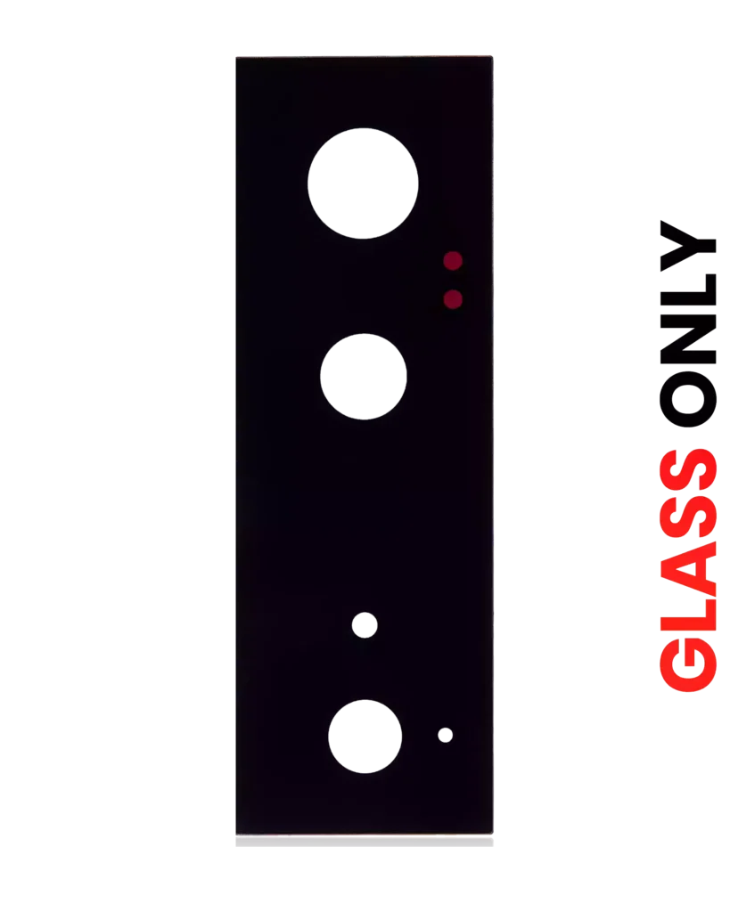Back Camera Lens (Glass Only) With Adhesive For Google Pixel 6 (Aftermarket Plus) (Stormy Black)