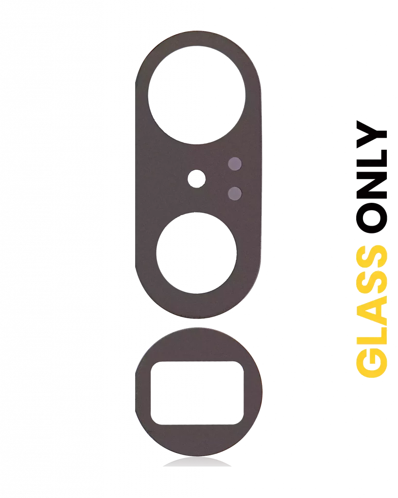 Back Camera Lens (Glass Only) With Adhesive For Google Pixel 7 Pro (2 Piece Set)