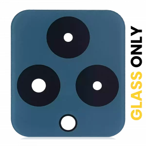 Back Camera Lens (Glass Only) With Adhesive For T-Mobile Revvl 6 (Blue)