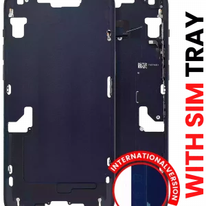 Mid-Frame Housing W/ Small Parts For iPhone 14 Plus (EU / Global Version) (Aftermarket Plus) (Midnight)