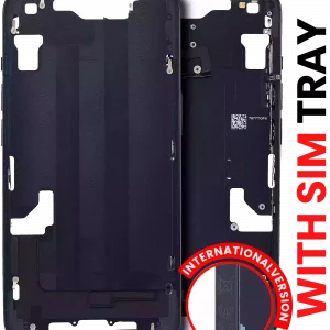 Mid-Frame Housing W/ Small Parts For iPhone 14 (EU / Global Version) (Aftermarket Plus) (Midnight)