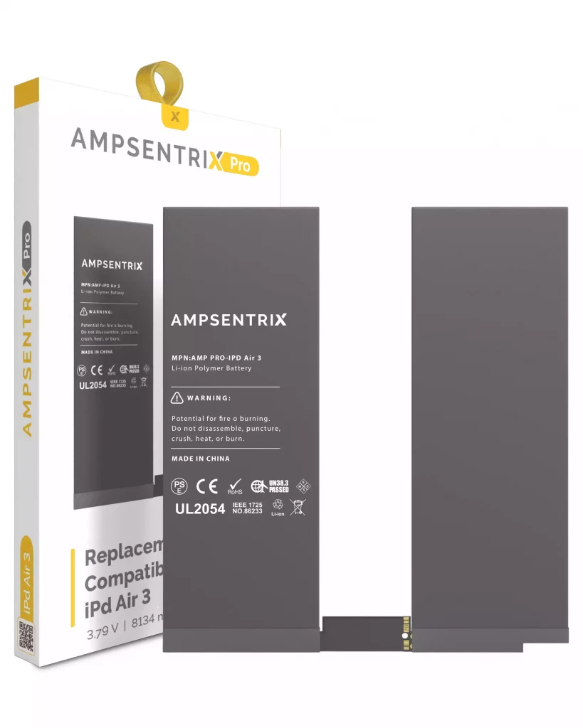 Replacement Battery For iPad Air 3 (AmpSentrix Pro)