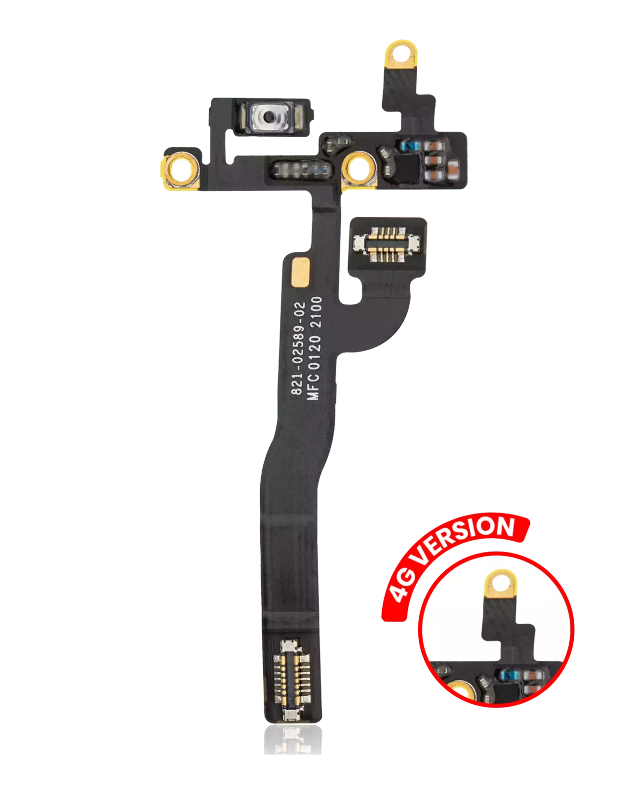 Power Button Flex For iPad Pro 11" (2nd Gen: 2020) / iPad Pro 12.9" (4th Gen: 2020) (Cellular)