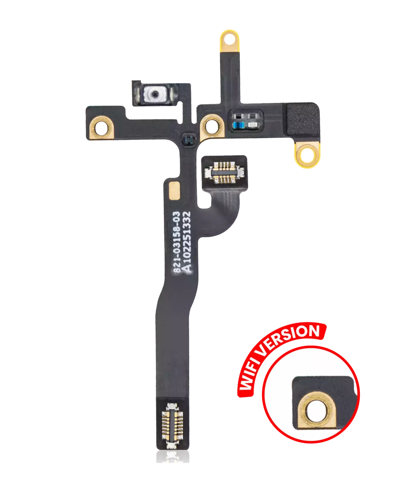 Power Button Flex Cable For iPad Pro 12.9" 5th Gen (2021) / Pro 12.9" 6th Gen (2022) / Pro 11" 3rd Gen (2021) / Pro 11" 4th Gen (2022) (WiFi Only)