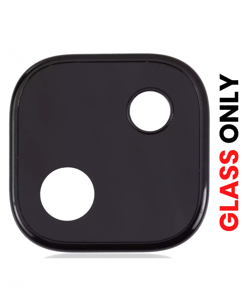 Back Camera Lens (Glass Only) With Adhesive For Google Pixel 4A 5G (Aftermarket Plus) (10 Pack)