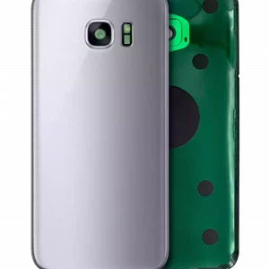 Back Cover Glass For Samsung Galaxy S7 (Service Pack) (Silver Titanium)