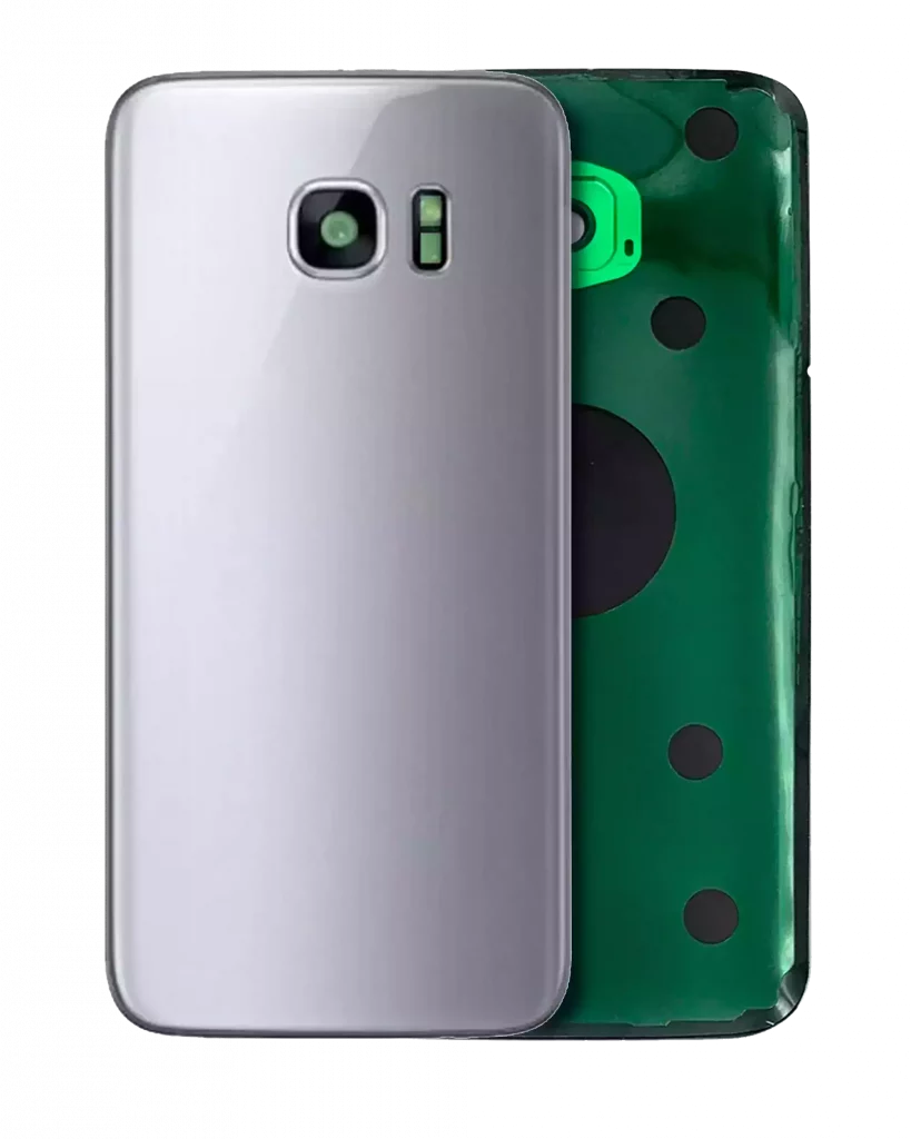 Back Cover Glass For Samsung Galaxy S7 (Service Pack) (Silver Titanium)