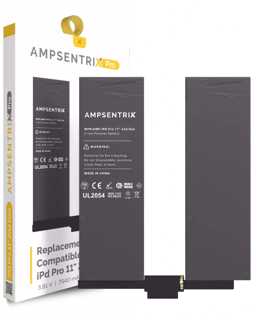 Replacement Battery For iPad Pro 11" 2nd Gen (2020) (AmpSentrix Pro)