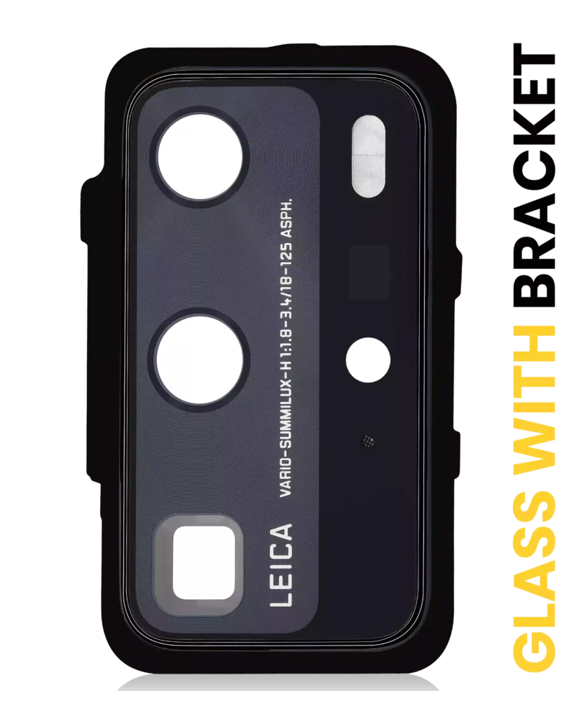 Back Camera Lens With Bracket For Huawei P40 Pro (Black)