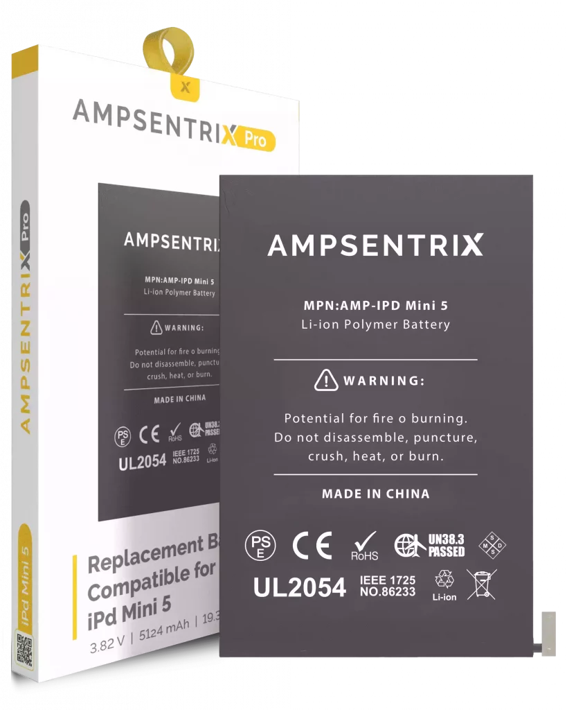 Replacement Battery For iPad Mini 5 (AmpSentrix Pro)