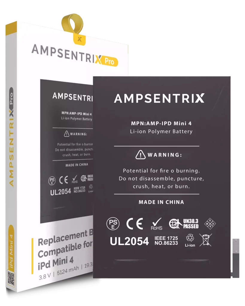 Replacement Battery For iPad Mini 4 (AmpSentrix Pro)